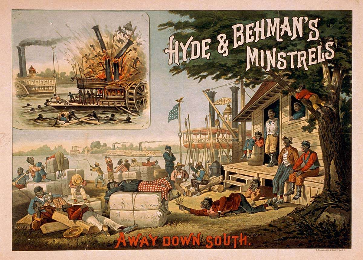 Hyde & Behman's Minstrels, 1884. Library of Congress Prints and Photographs Division, Washington, DC 20540 US.A LC-USZ62-26099