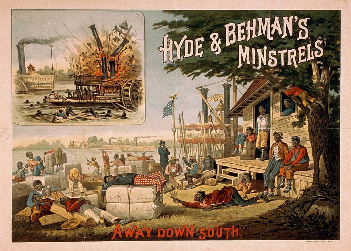 Hyde & Behman's Minstrels, 1884. Library of Congress Prints and Photographs Division, Washington, DC 20540 US.A LC-USZ62-26099