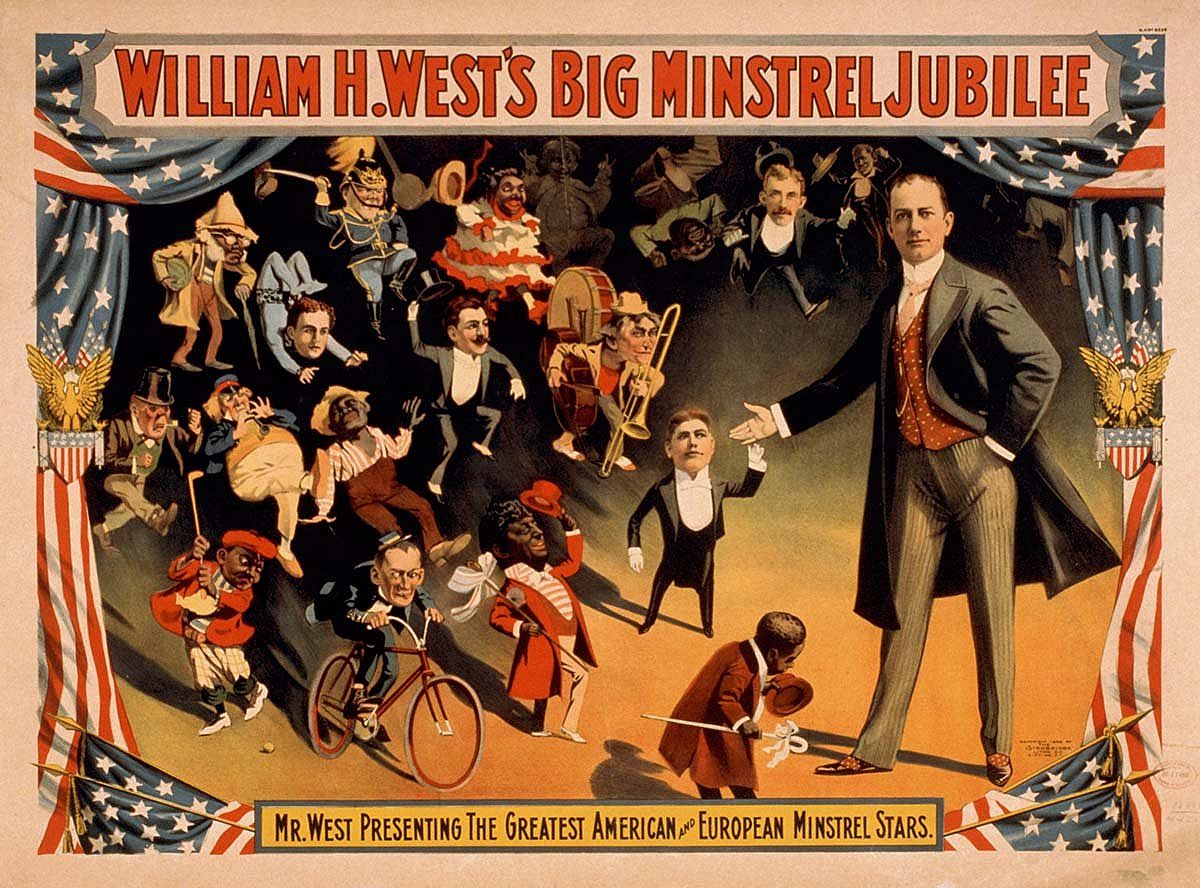 William H. West's Big Minstrel Jubilee, 1899. Library of Congress Prints and Photographs Division, Washington, DC 20540 USA. LC-USZ62-24131