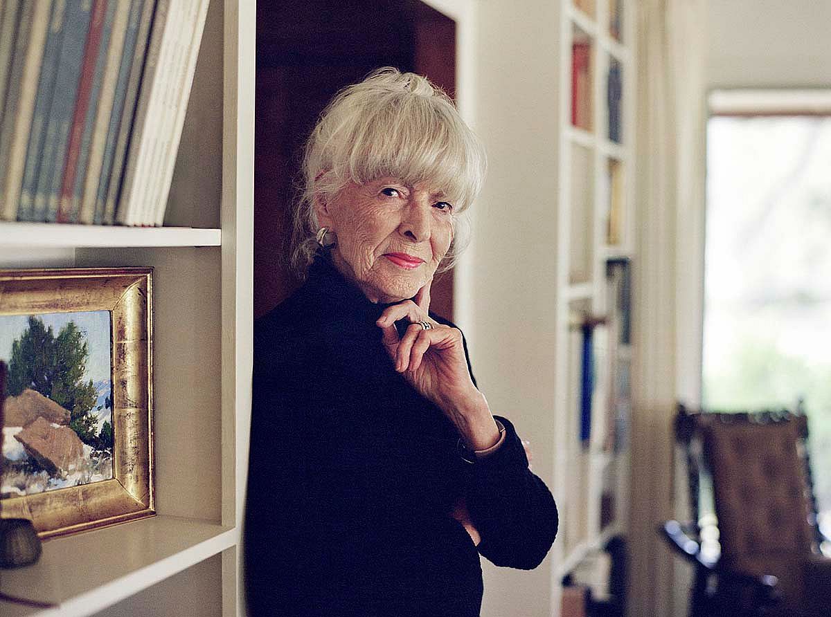 Ann Simpson spent her early childhood in the rural ranching community of Shell, Wyoming. She is a tireless philanthropist who has supported a statewide artmobile, bringing art to Wyoming's rural communities. She has also long advocated for mental health issues. Photo by Lindsay Linton Buk.