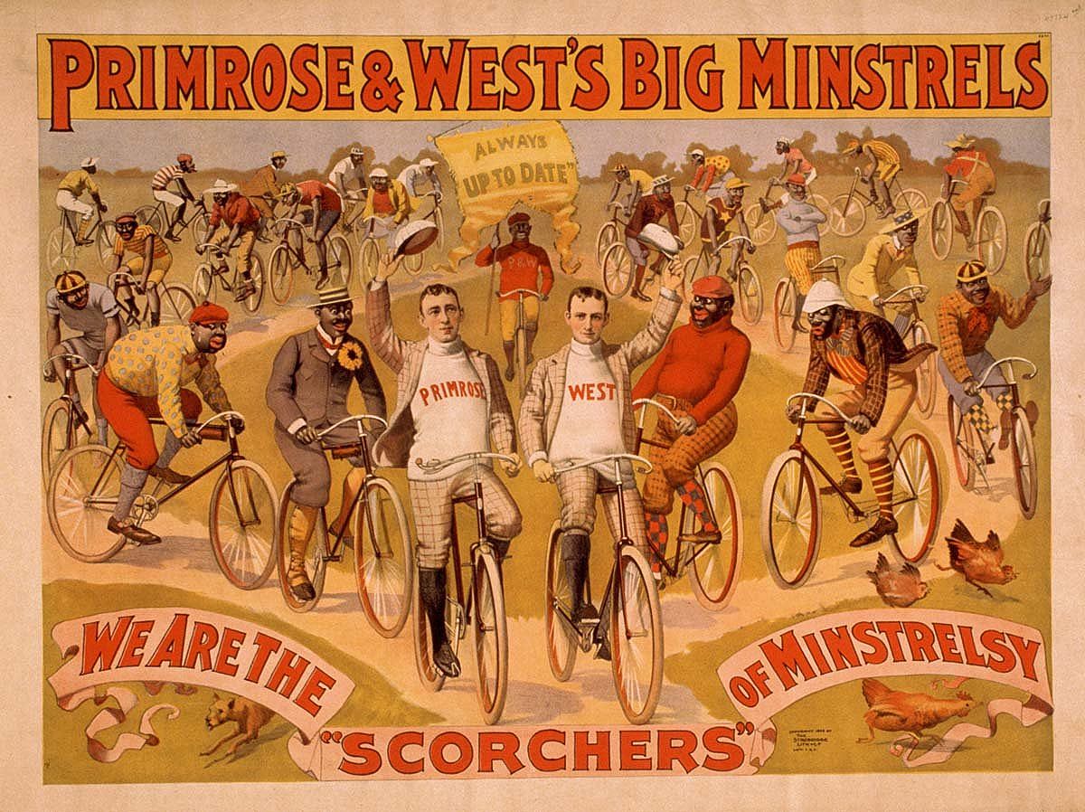Primrose & West's Big Minstrels always up to date, ca. 1895. Library of Congress Prints and Photographs Division, Washington, DC 20540 USA. LC-USZ62-24637