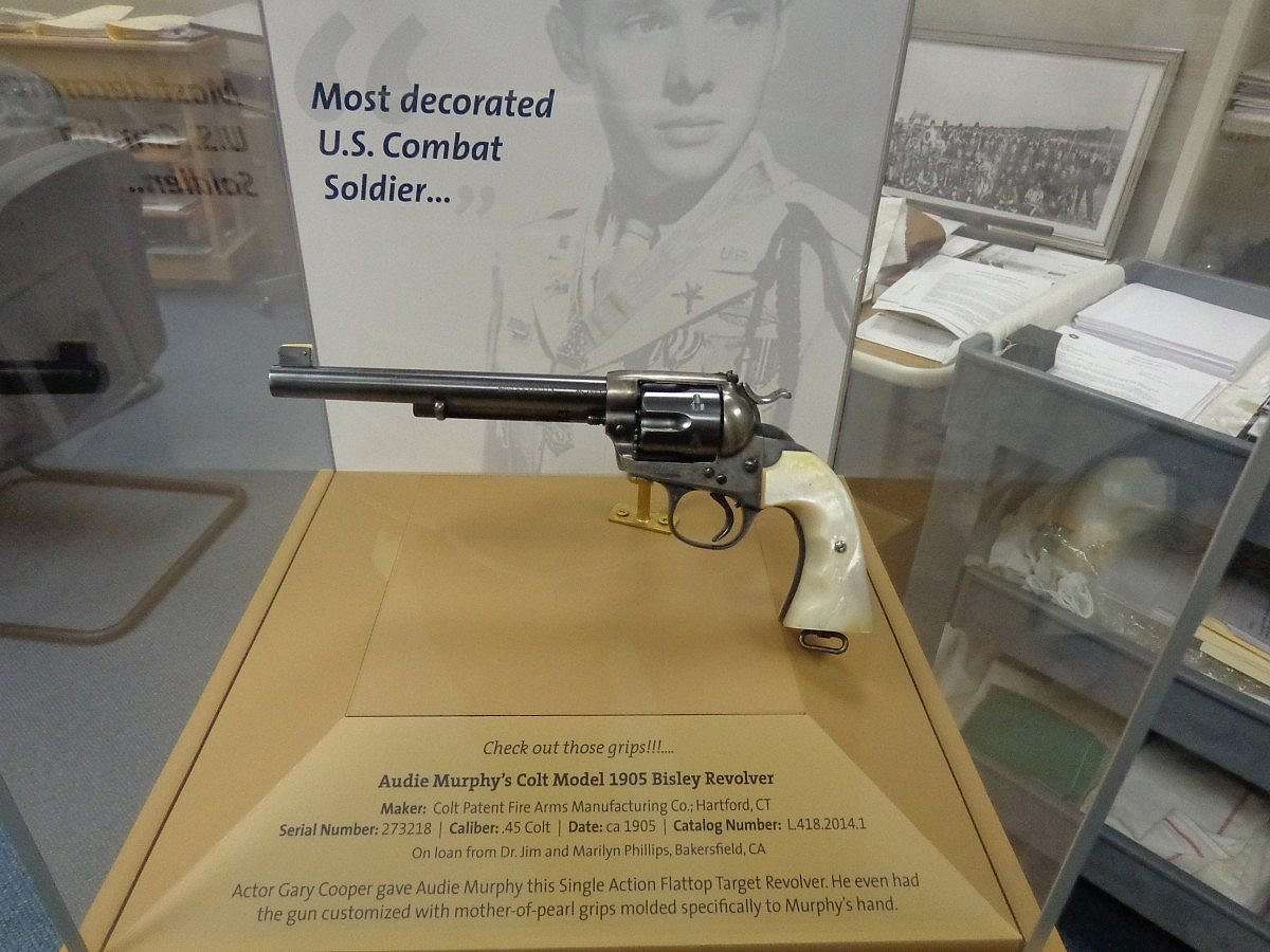 Object mount for Audie Murphy Revolver