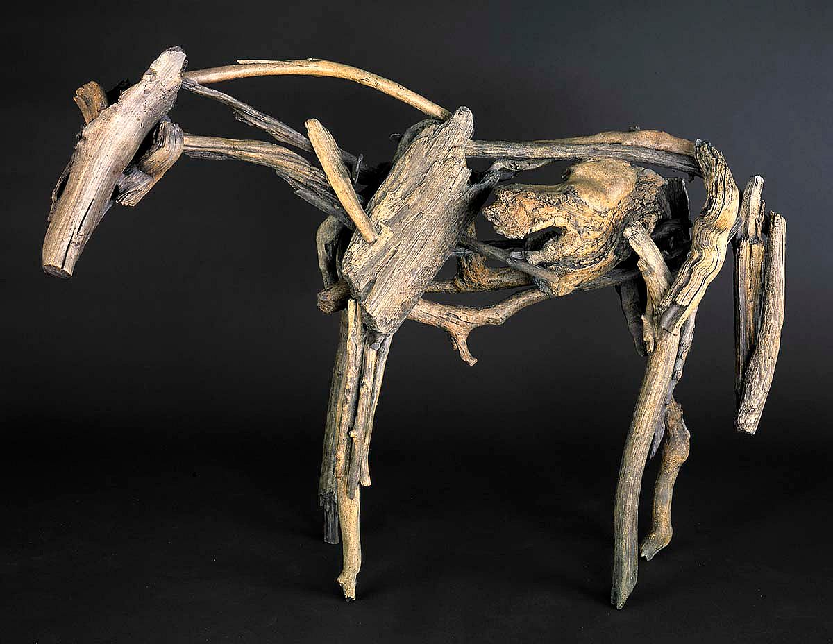 Deborah Butterfield (b. 1949). Berliner, 1989. Bronze. Gift of Mr. and Mrs. W.D. Weiss. 17.98