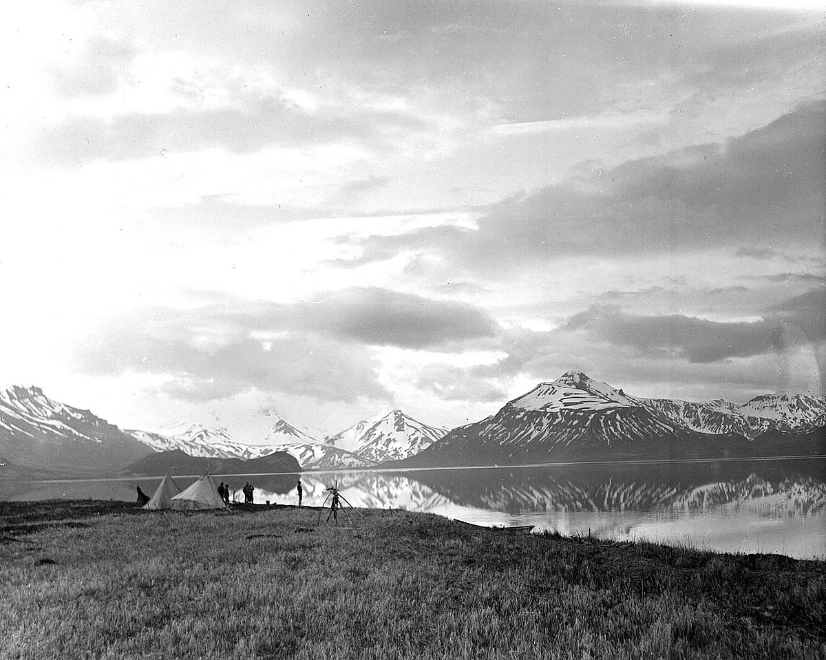 Fig. 15: Bear Lake Camp. MS 305 Harold McCracken Photograph Collection, McCracken Research Library. N115#01990V