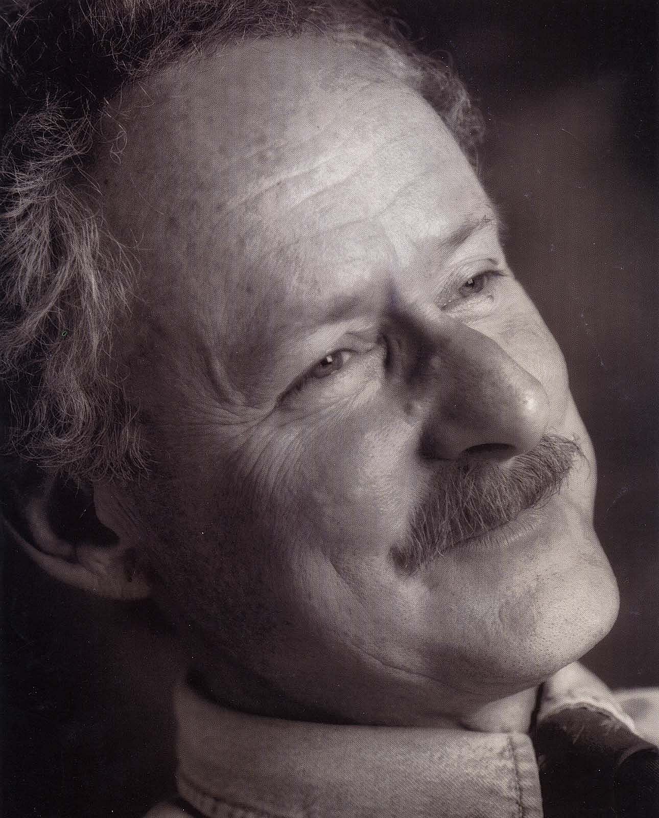 Black & white headshot of Peter Hassrick in 1997