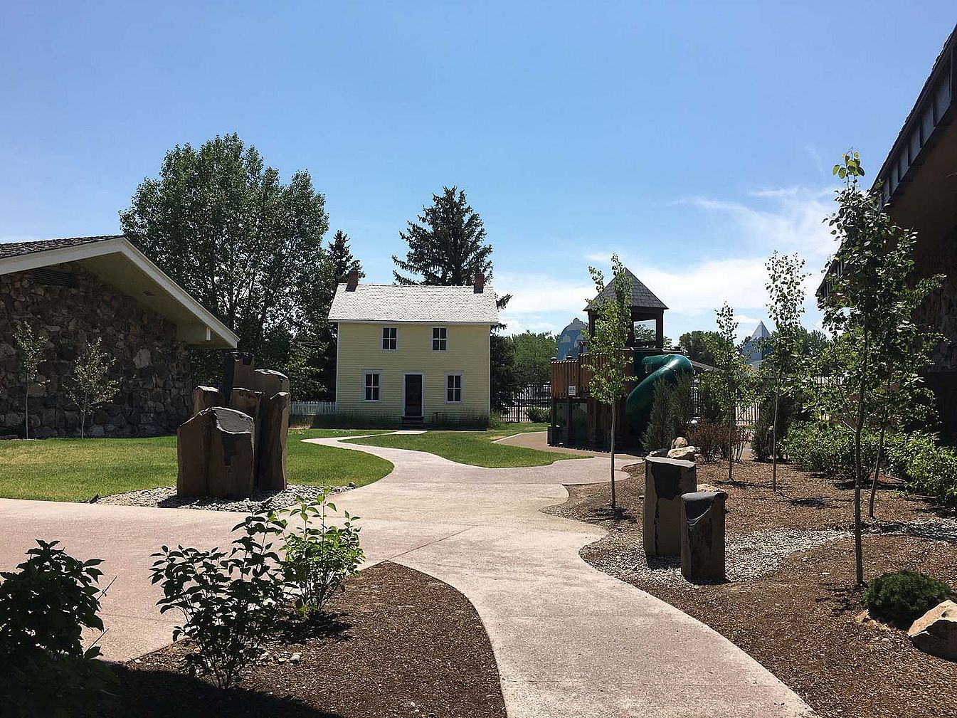 Boyhood Home, Play Area in Greever Garden