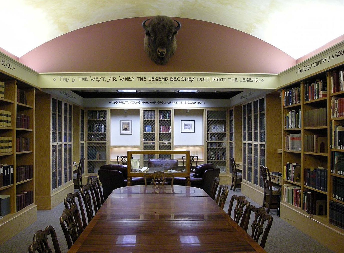 McCracken Research Library reading room