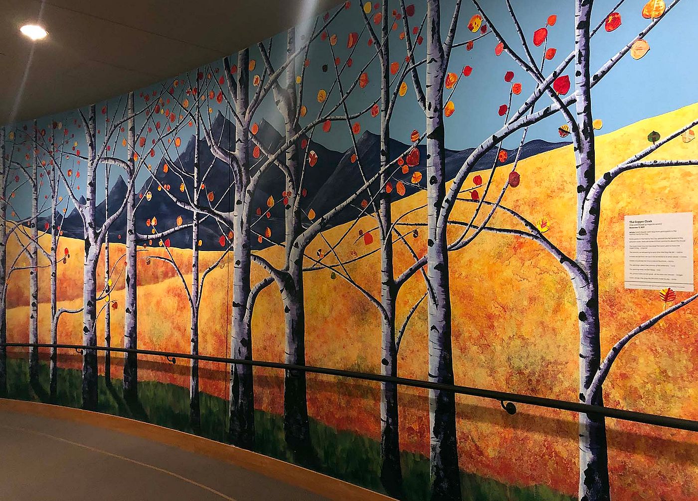 Fall Mural, Education Hallway