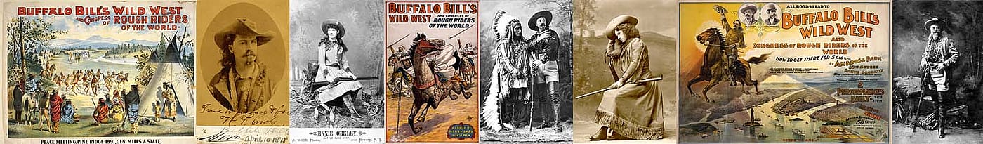 Buffalo Bill, Annie Oakley, Wild West shows