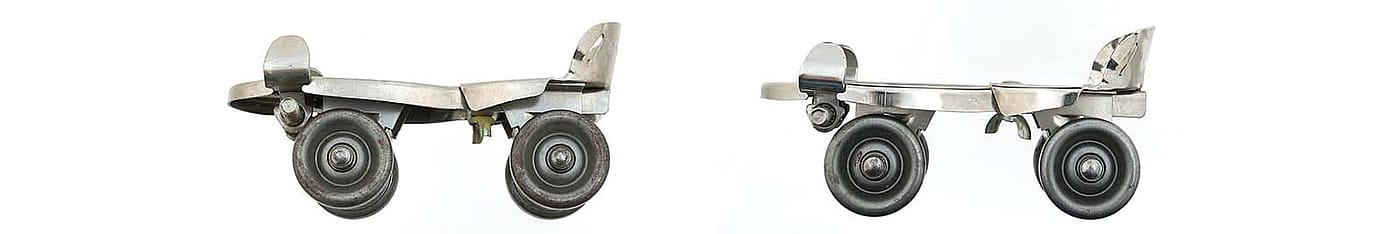 Winchester roller skates, ca. 1920. Gift of L.D. and Betty Henderson. 1983.3.27