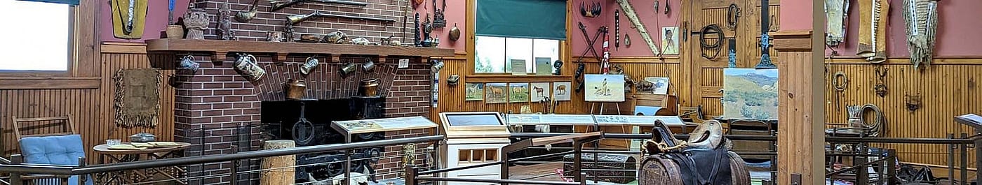 Frederic Remington’s Studio