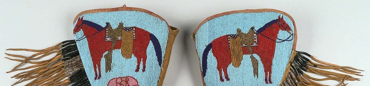 Buffalo Bill's gauntlets. 1.69.1049 (detail)