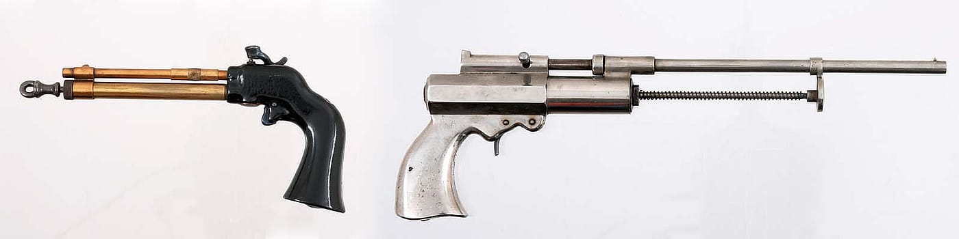 Air guns. 1988.8.951 & 1993.8.61