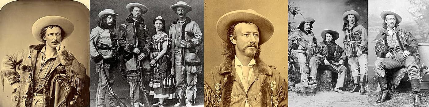 Texas Jack Omohundro collage
