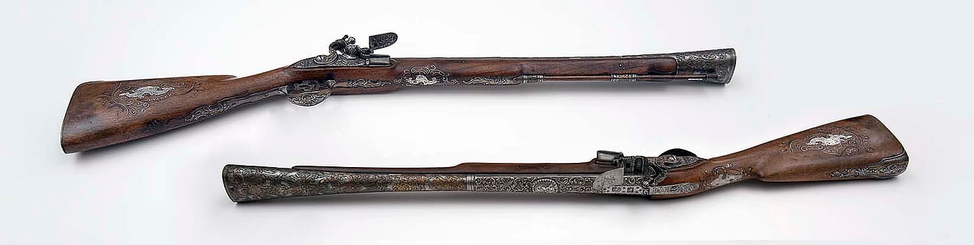 Blunderbuss, ca.1760. Tula Arsenal. Presented to Louis XV of France by Catherine the Great of Russia. Museum Purchase, partially funded by the James H. Woods Foundation. 1986.16.1