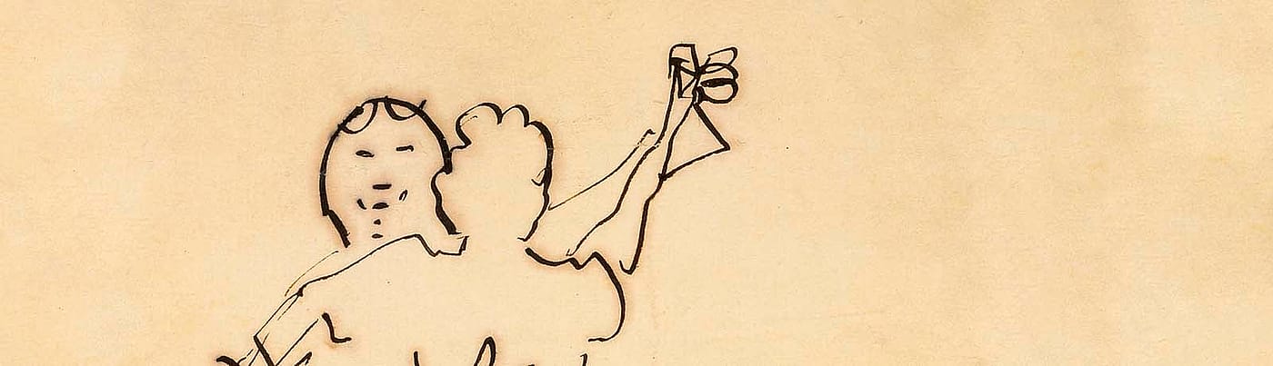Frederic Remington (1861 – 1909). The Big Things, August 14, 1899. Pen and ink on paper. Buffalo Bill Museum Association Purchase. 78.69