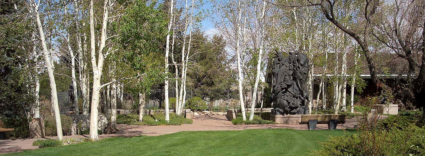 The Braun Garden at the Buffalo Bill Center of the West.