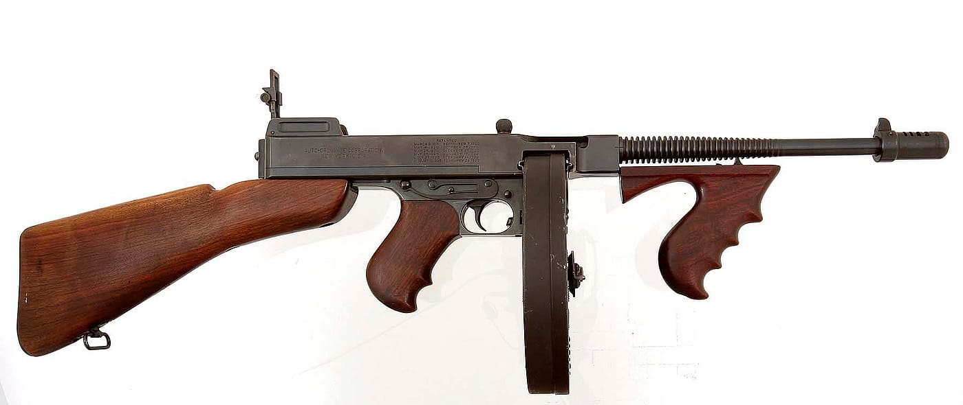 Thompson Submachine Gun. Gift of Olin Corporation, Winchester Arms Collection. 1988.8.2609