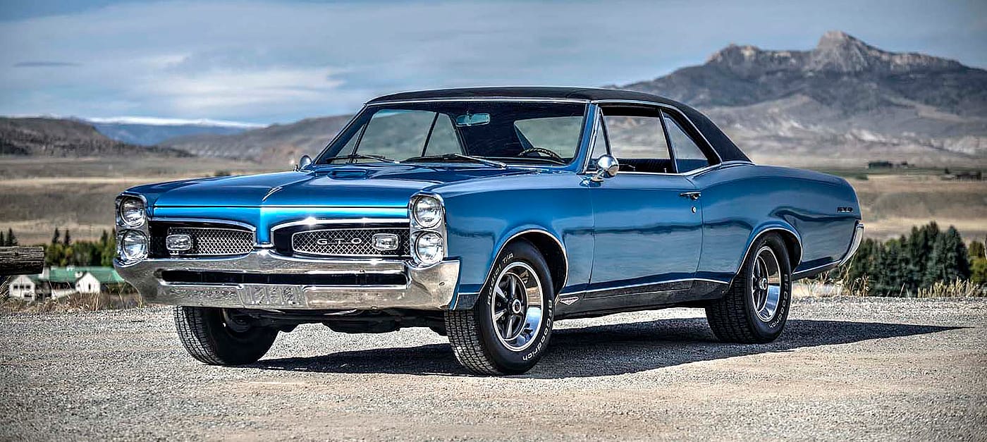 Pontiac GTO raffle car. Photo by Spencer Smith.