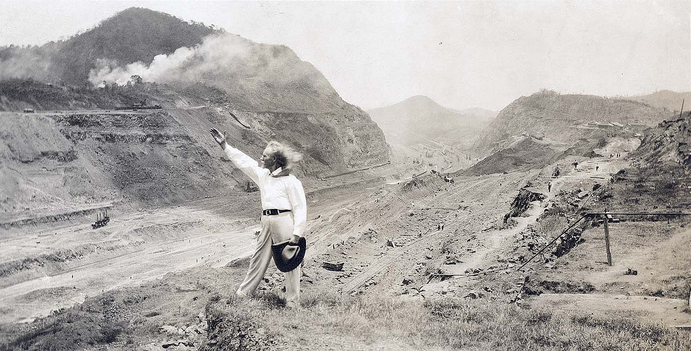 "Captain Jack" Crawford in Panama, 1912. MS 322 John Wallace Crawford Collection, McCracken Research Library. P.322.0255 (detail)