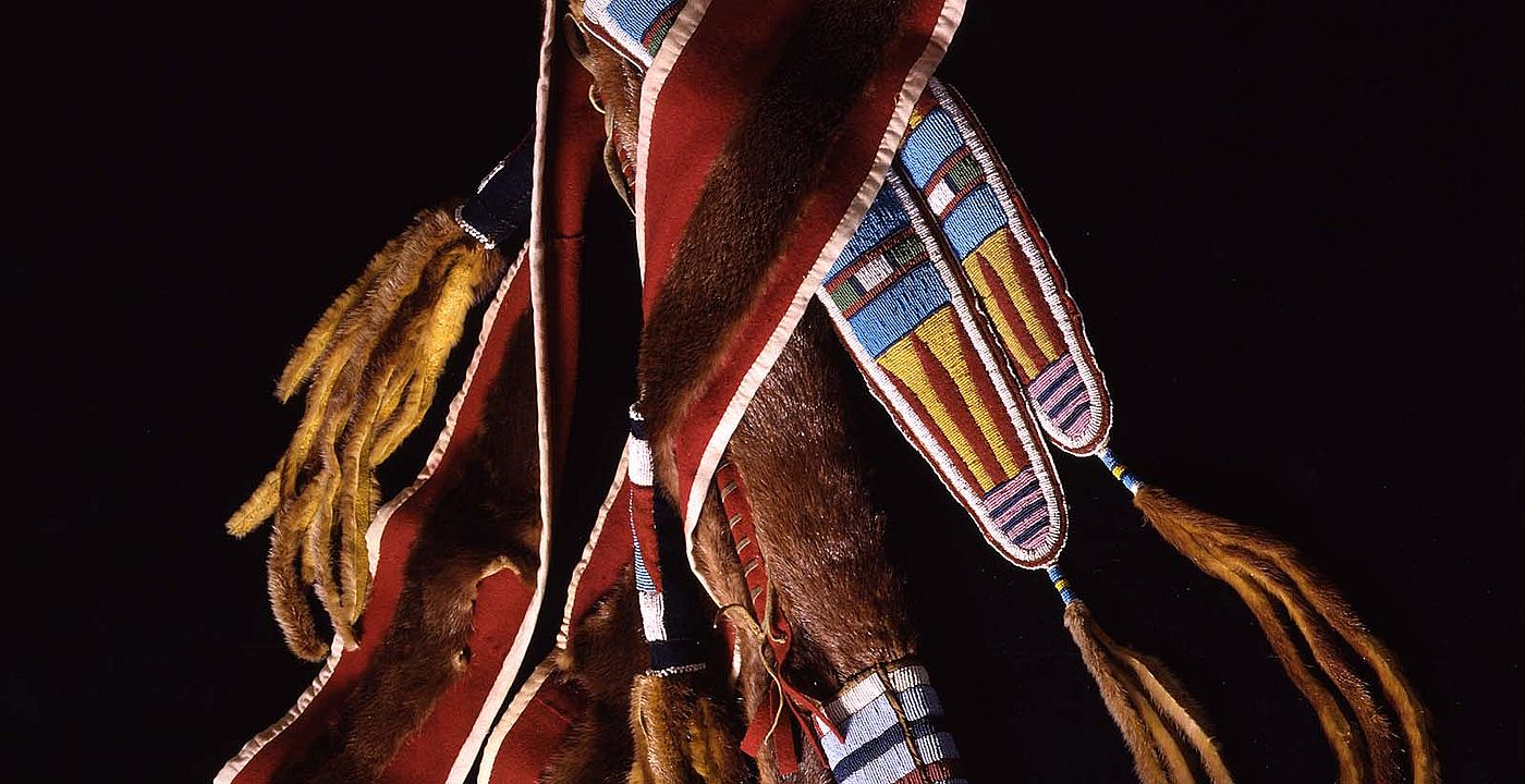 Bow case and quiver, Crow/Northern Plains. Adolph Spohr Collection. Gift of Larry Sheerin. NA.102.20 (detail)