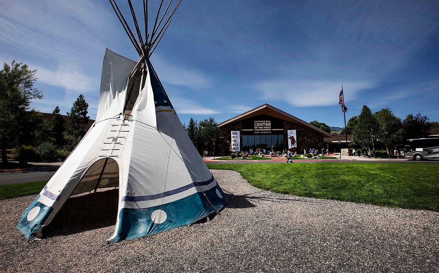 Buffalo Bill Center of the West with tipi