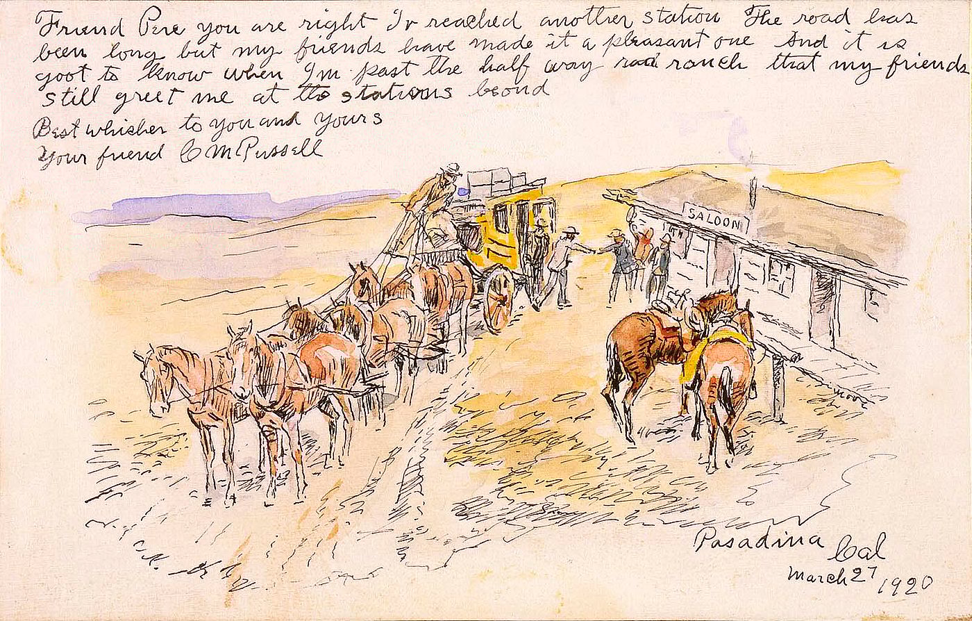 Friend Perc, March 27, 1920. Watercolor and pen and ink on paper. Gift of William E. Weiss. 105.60