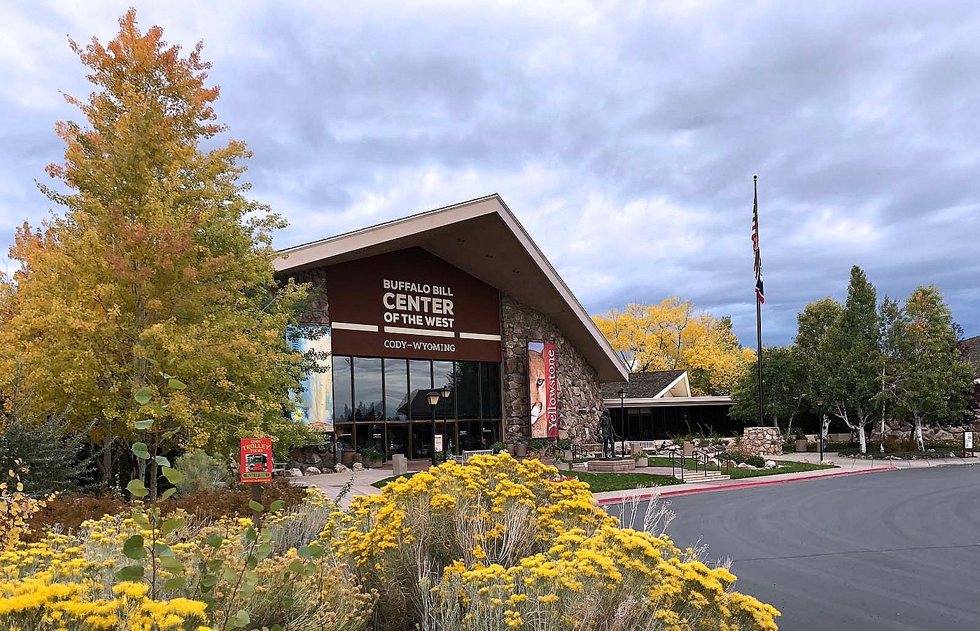 The Buffalo Bill Center of the West in autumn