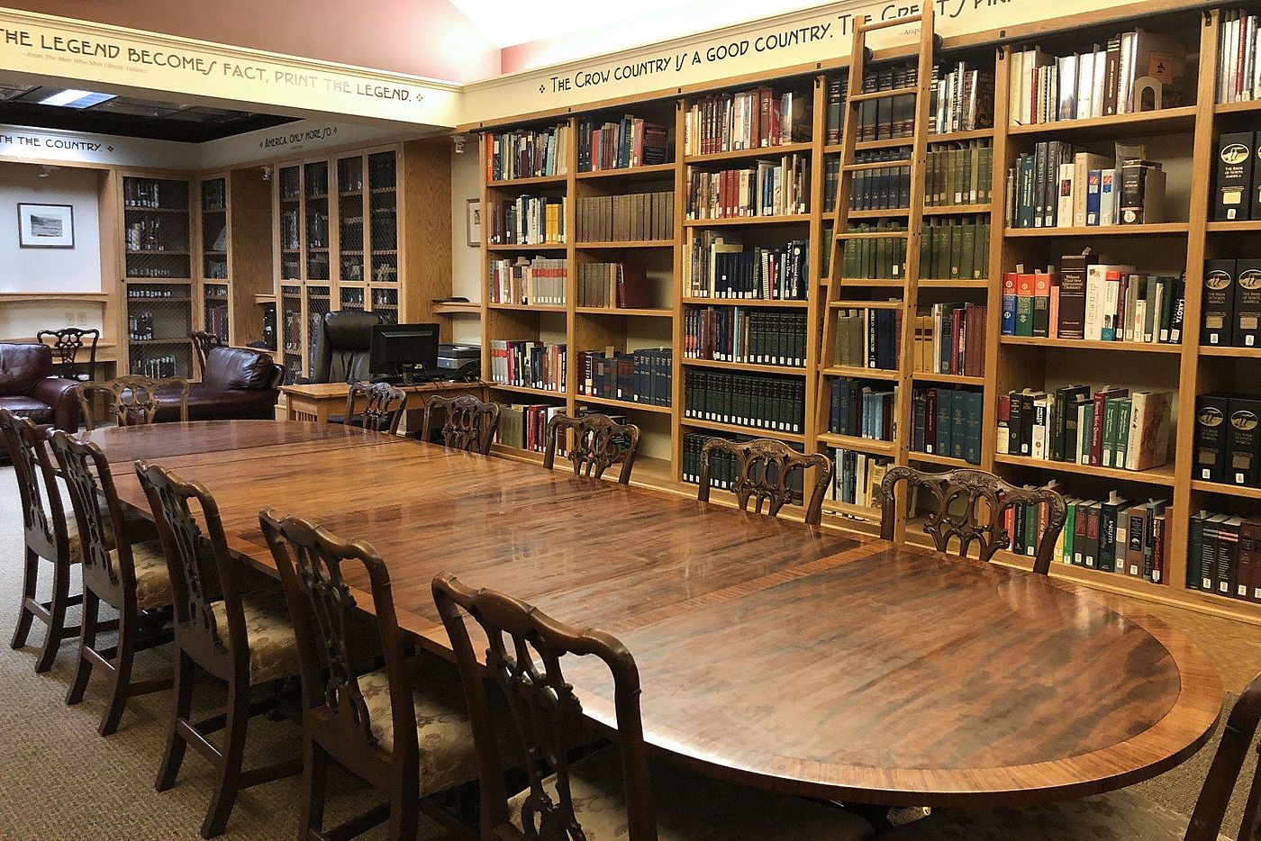 Reading Room, McCracken Research Library, Buffalo Bill Center of the West, Cody, Wyoming, USA. (BBCW-MRL03)