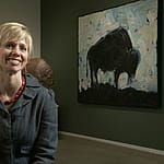 Curator Mindy Besaw