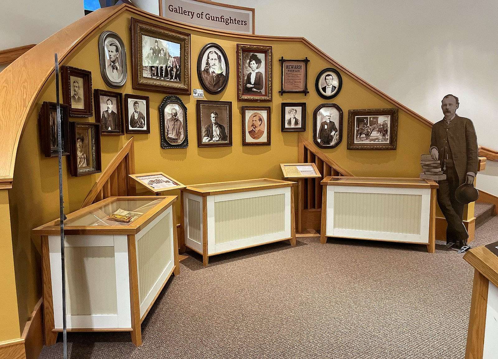 Gallery of Gunfighters, McCracken Research Library, the Buffalo Bill Center of the Wet, Cody, Wyoming, USA. (BBCW-MRL02)