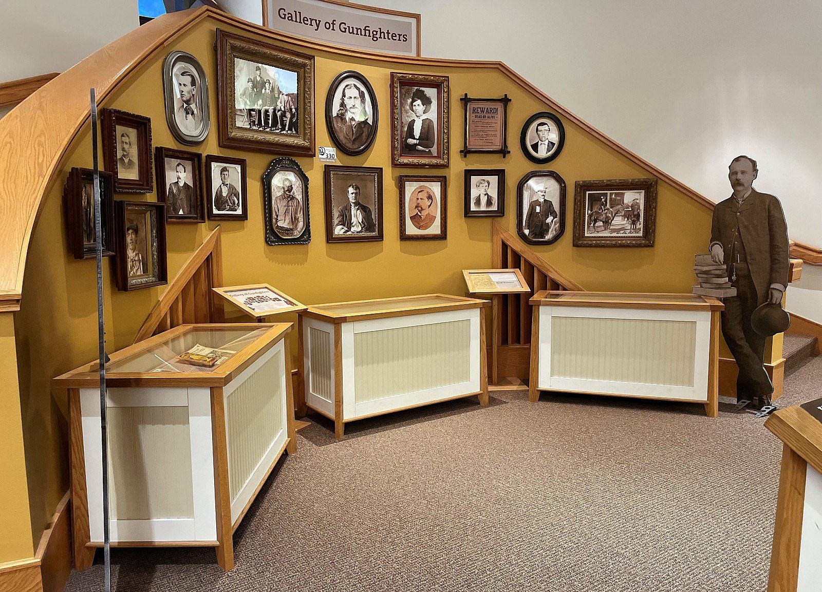 Gallery of Gunfighters, McCracken Research Library, the Buffalo Bill Center of the Wet, Cody, Wyoming, USA. (BBCW-MRL02)