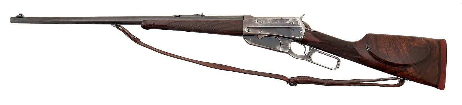 Model 1895 Winchester, .405 WCF. Loan from Sagamore Hill National Historic Site and The Boone and Crockett Club. L.1.99.1