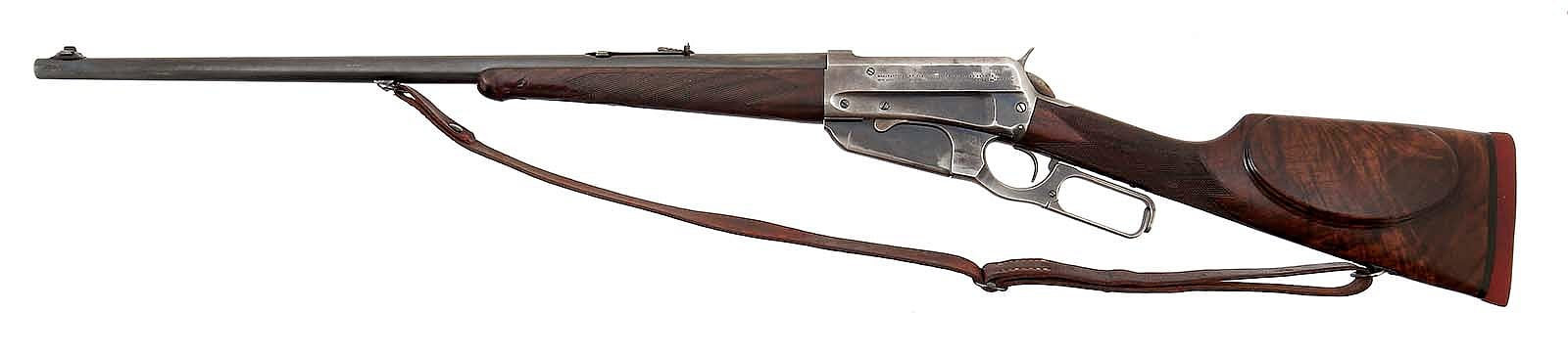 Model 1895 Winchester, .405 WCF. Loan from Sagamore Hill National Historic Site and The Boone and Crockett Club. L.1.99.1