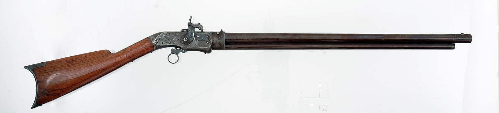 Jennings 2nd Model rifle, ca. 1851. Gift of Olin Corporation, Winchester Arms Collection. 1988.8.151