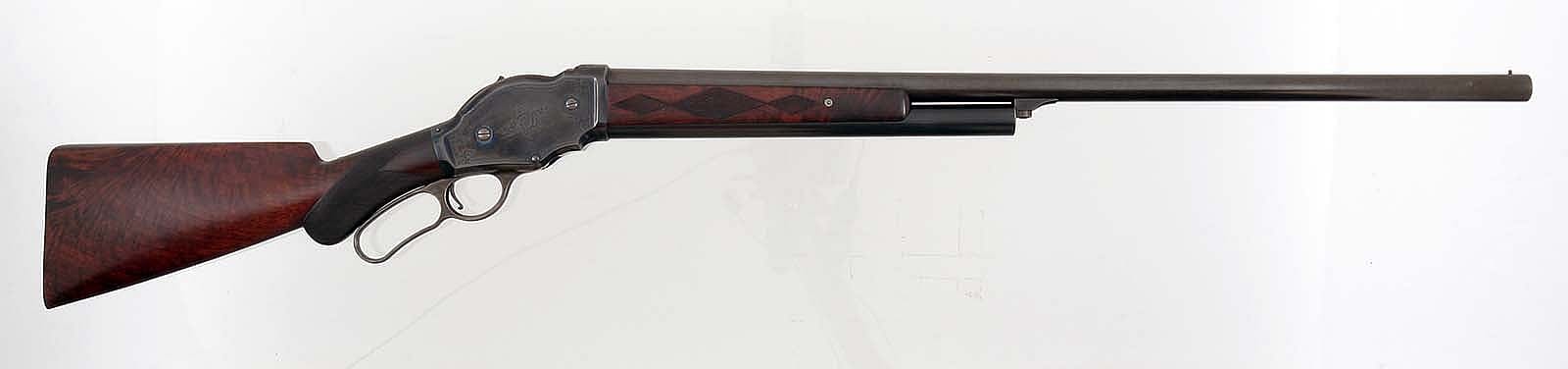 A Treasure from Our West: Winchester Model 1887 lever-action shotgun. 1984.2.1