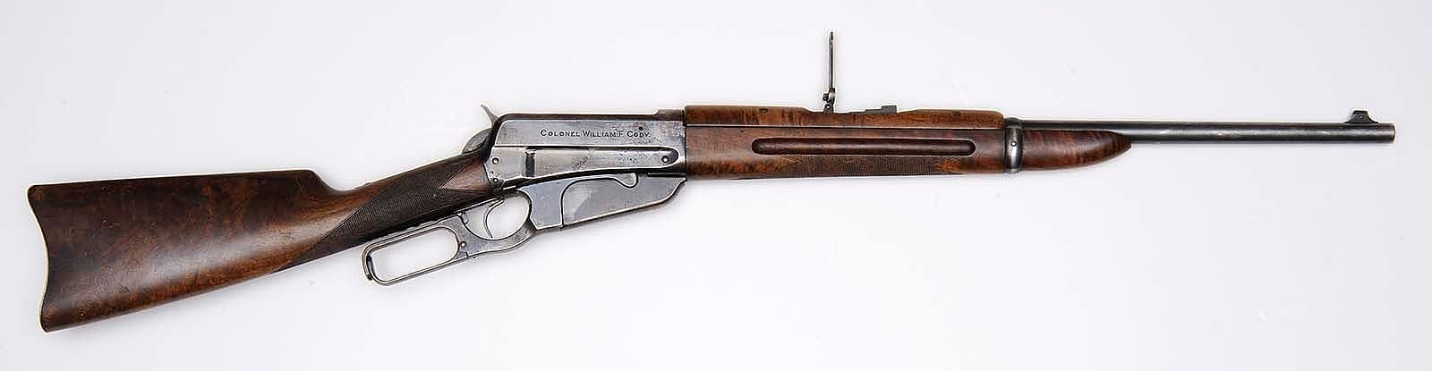 Buffalo Bill's Winchester carbine. Gift of Mrs. George T. Beck. 1.69.369