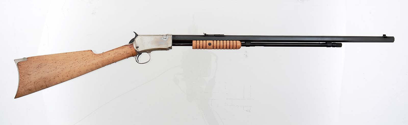 Plinky Topperwein's shooting gallery rifle. 1988.8.2469