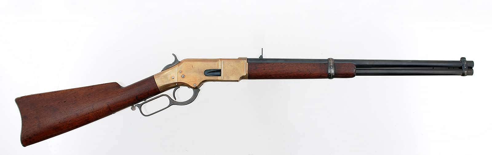 Winchester carbine, ca. 1868. Gift of Olin Corporation, Winchester Arms Collection. 1988.8.168