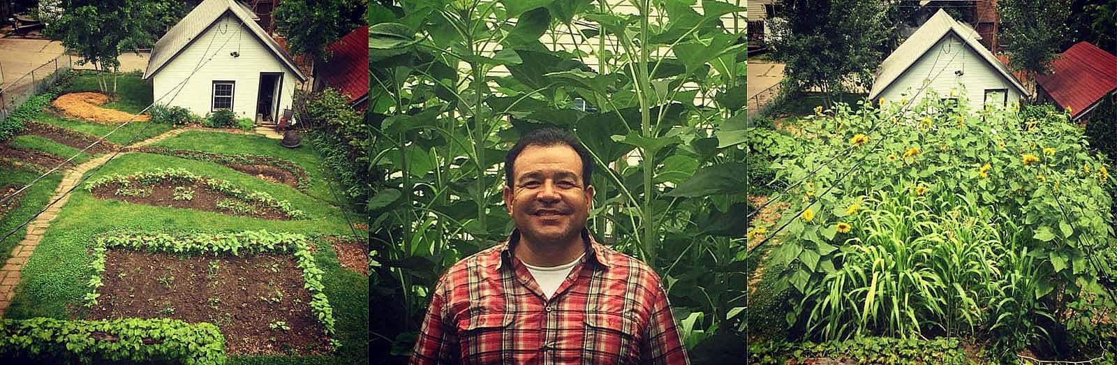 Points West blog 291: Taylor Keen and his garden, before and after