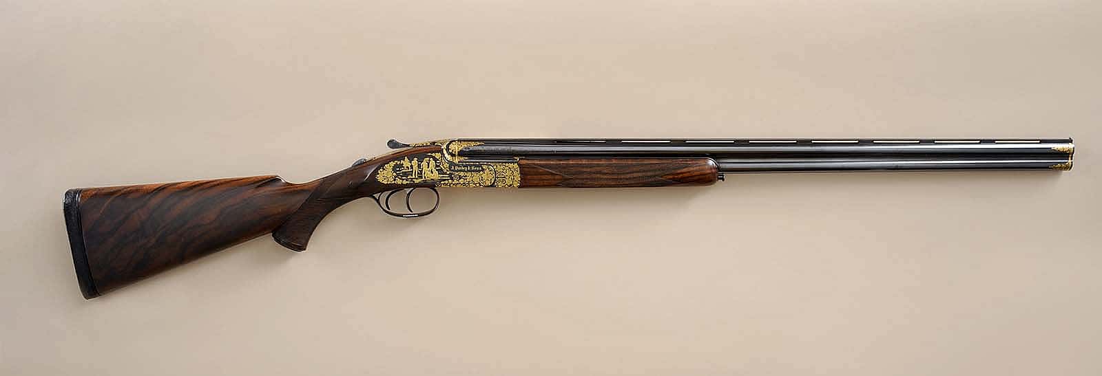 Purdey Over-Under 28 gauge shotgun. Gift of Mr. and Mrs. Larry Sheerin, San Antonio, Texas. 2011.12.1