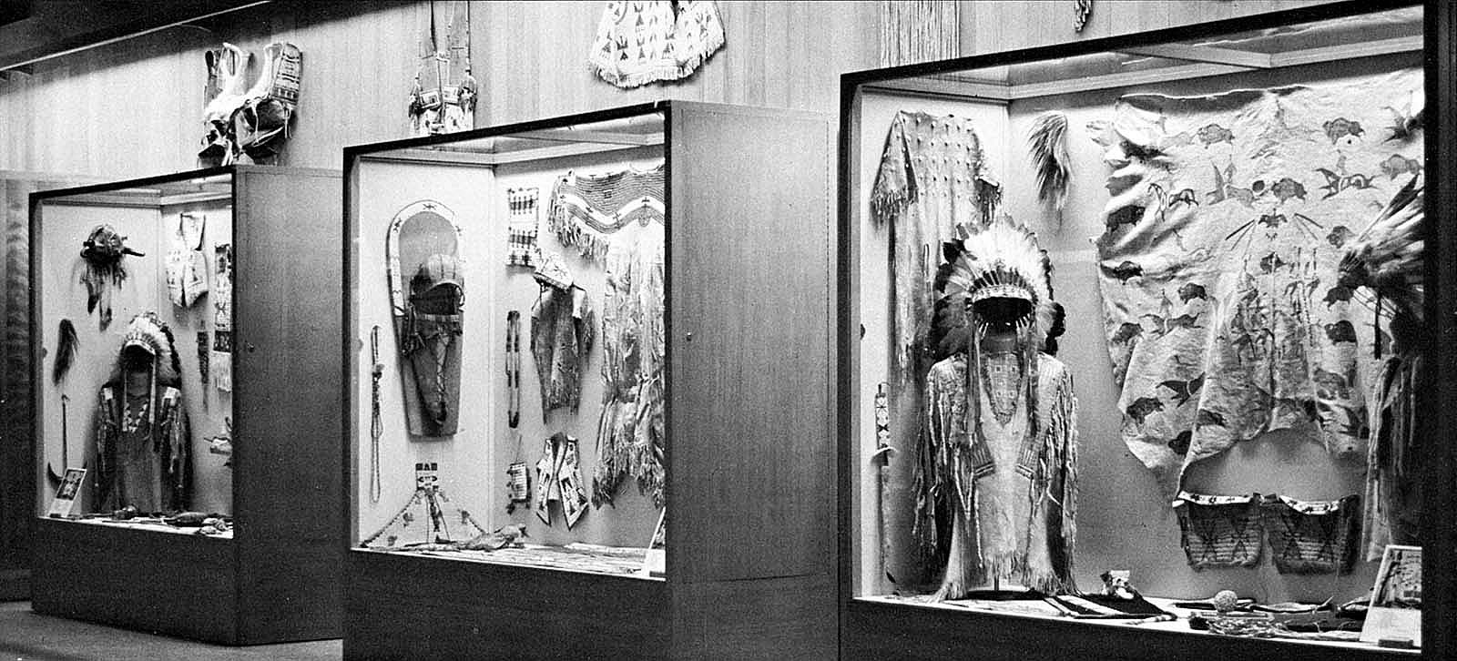Fig. 3: Plains Indian Museum installation, 1969.