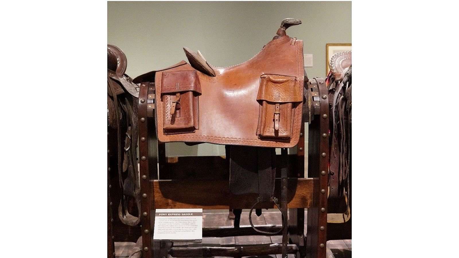 Classic Pony Express Saddle showcasing lightweight design and functionality.