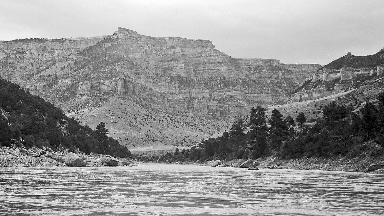 Big Horn Canyon, August 1962. MS 89 Jack Richard Photograph Collection. PN.89.32.5151.11a