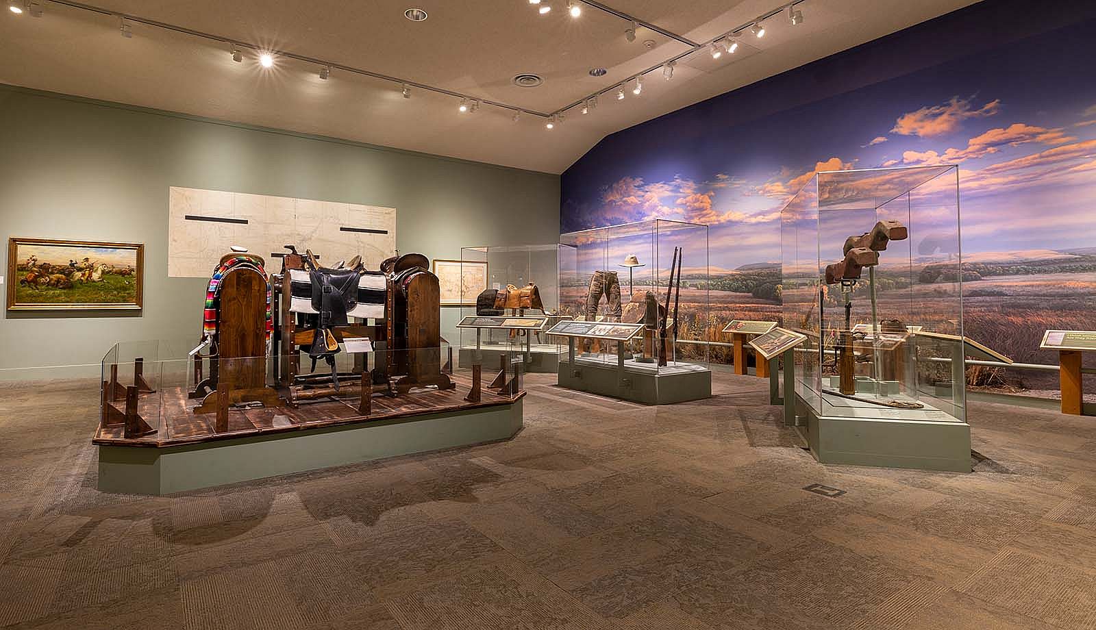 Buffalo Bill Museum's exhibit on William F. Cody's formative years.