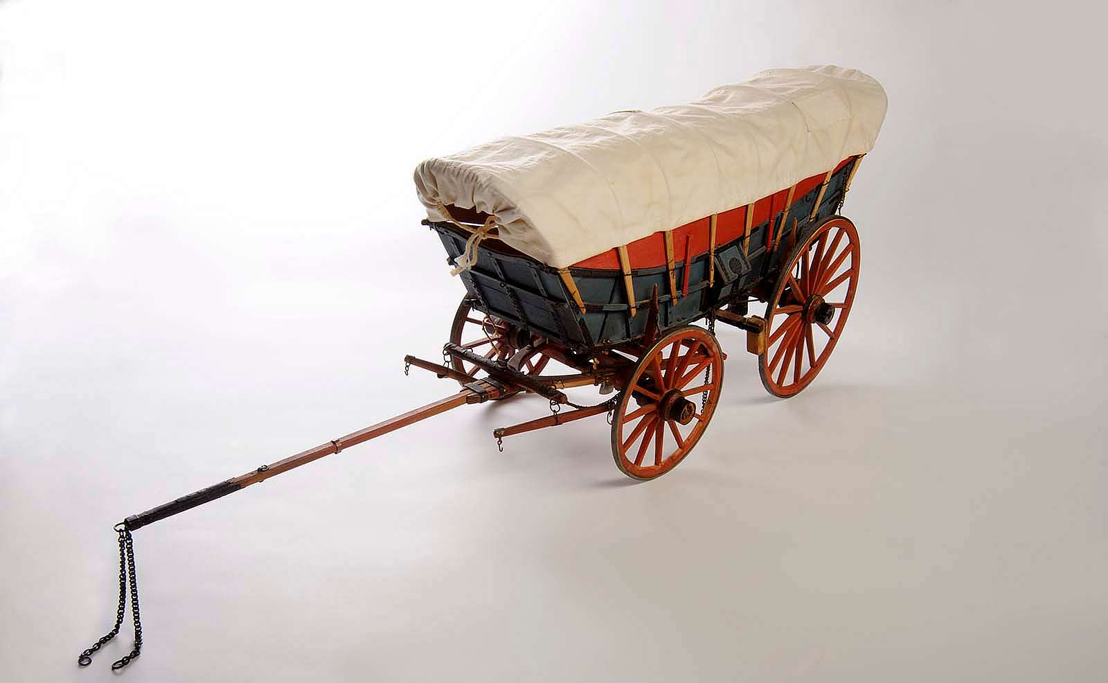 A Treasure from Our West:: Conestoga wagon model. 1.69.1796