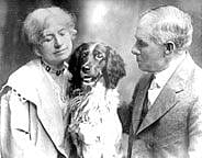 Oakley, Frank and their dog, Dave