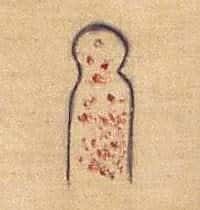 Plains Indian Museum NA.705.2 - winter count (detail)
