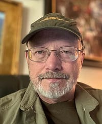 Firearms Engraver Gordon Alcorn, bio pic