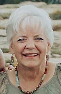 Firearms Engraver Mary Dyk, bio pic.